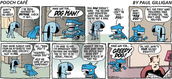 Pooch Cafe on Sunday October 5, 2008 Comic Strip