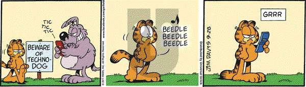 Garfield on Wednesday September 28, 2011 Comic Strip