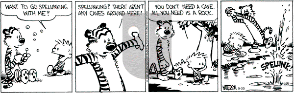 Calvin and Hobbes - Thursday September 30, 2021 Comic Strip