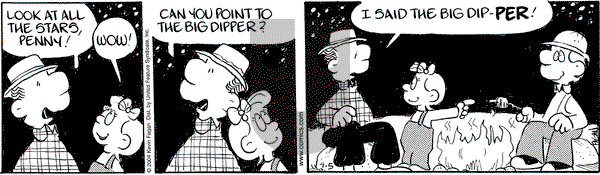 Drabble on Monday July 5, 2004 Comic Strip
