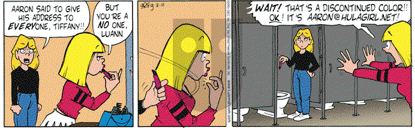 Luann on Friday February 11, 2005 Comic Strip
