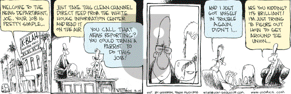 Non Sequitur on Monday March 15, 2004 Comic Strip