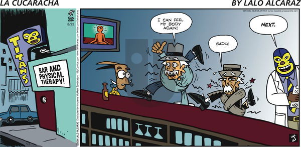 La Cucaracha on Sunday August 22, 2021 Comic Strip