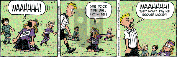 Cleats on Tuesday June 3, 2003 Comic Strip