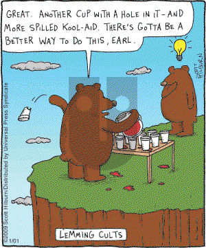 The Argyle Sweater on Thursday January 1, 2009 Comic Strip