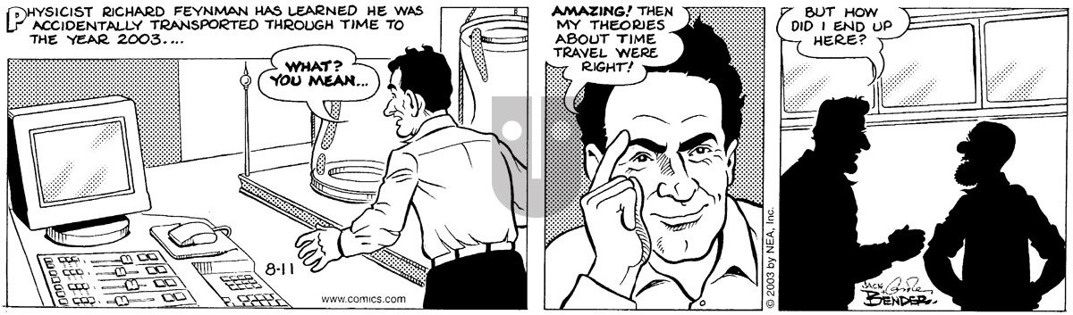 Alley Oop - Monday August 11, 2003 Comic Strip