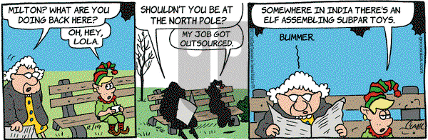 Lola on Monday December 19, 2011 Comic Strip
