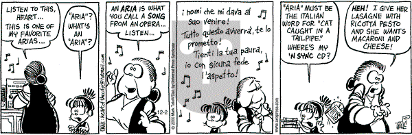 Heart of the City on Tuesday December 2, 2003 Comic Strip