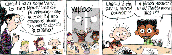 Cul de Sac on Friday April 18, 2025 Comic Strip