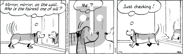 Fred Basset on Monday July 7, 2008 Comic Strip
