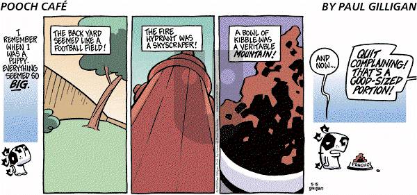 Pooch Cafe on Sunday May 15, 2005 Comic Strip