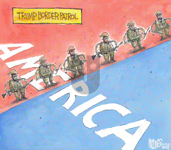Matt Davies on Friday July 24, 2020 Comic Strip