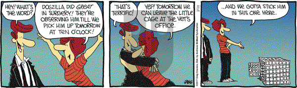 The Buckets on Thursday November 16, 2017 Comic Strip
