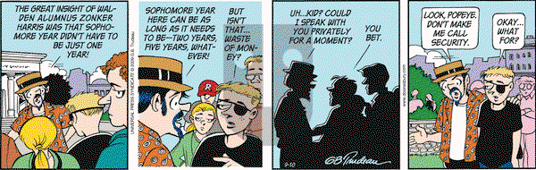 Doonesbury on Thursday September 10, 2009 Comic Strip