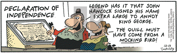 Frank and Ernest on Thursday December 13, 2007 Comic Strip