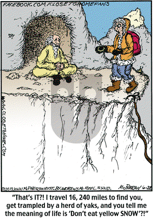Close to Home on Saturday June 22, 2019 Comic Strip