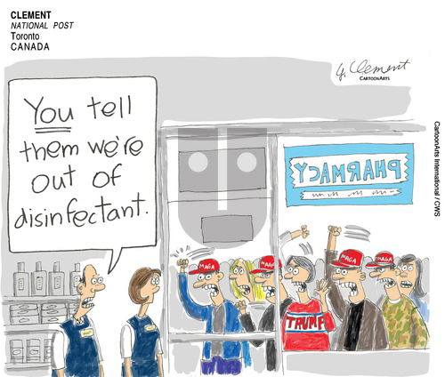 ViewsAmerica on Sunday April 26, 2020 Comic Strip