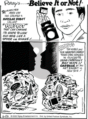 Ripley's Believe It or Not on Monday June 26, 2000 Comic Strip