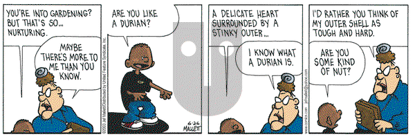 Frazz on Thursday June 26, 2003 Comic Strip
