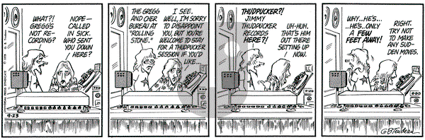 Doonesbury on Tuesday September 23, 1975 Comic Strip