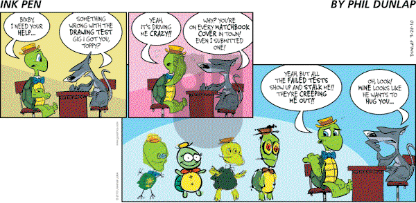Ink Pen - Sunday March 28, 2010 Comic Strip