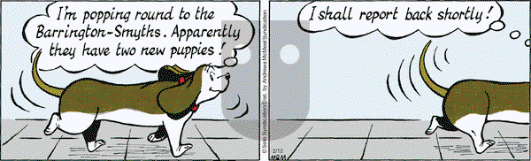 Fred Basset on Tuesday February 12, 2019 Comic Strip