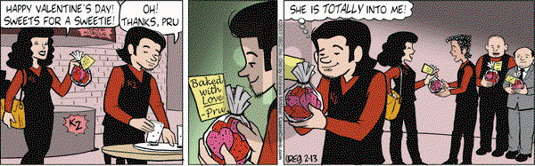 Luann on Monday February 13, 2017 Comic Strip