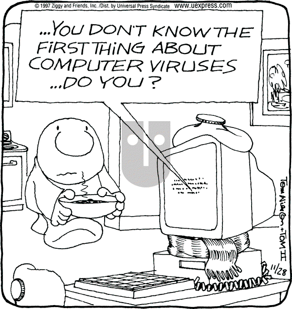 Ziggy - Friday November 28, 1997 Comic Strip