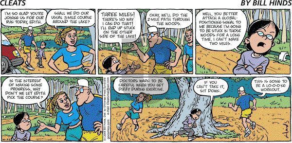 Cleats - Sunday October 22, 2006 Comic Strip