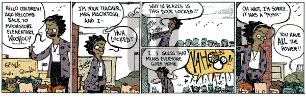 Wallace the Brave - Friday July 10, 2015 Comic Strip
