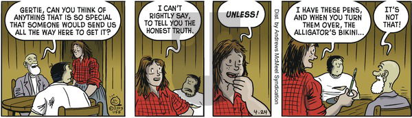 Alley Oop on Wednesday April 24, 2019 Comic Strip