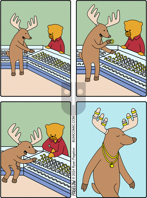 Buni on Wednesday December 18, 2024 Comic Strip