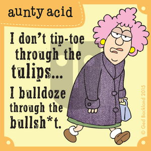 Aunty Acid on Wednesday January 28, 2015 Comic Strip