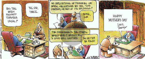 Non Sequitur on Sunday May 8, 1994 Comic Strip