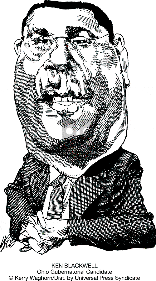 Faces in the News by Kerry Waghorn on Wednesday May 3, 2006 Comic Strip