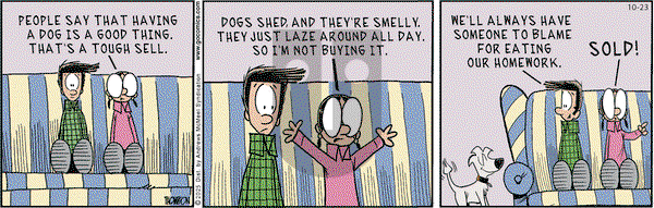 Grand Avenue on Thursday October 23, 2025 Comic Strip