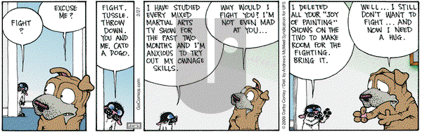 Get Fuzzy on Monday February 27, 2017 Comic Strip