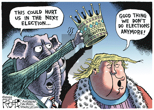 Rob Rogers on Friday February 7, 2020 Comic Strip