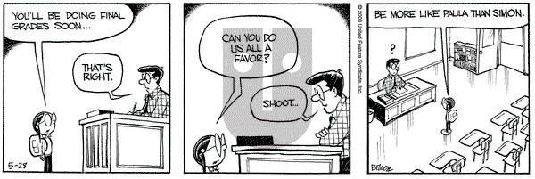 Grand Avenue on Wednesday May 28, 2003 Comic Strip