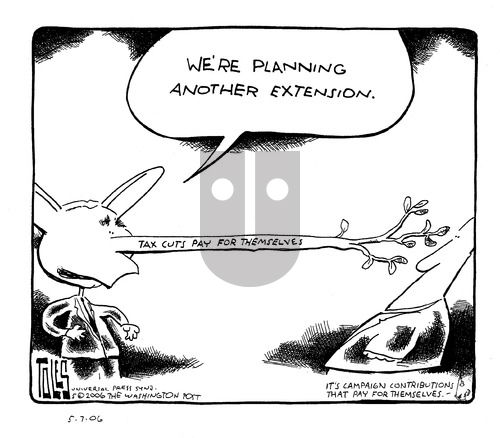 Tom Toles on Sunday May 7, 2006 Comic Strip