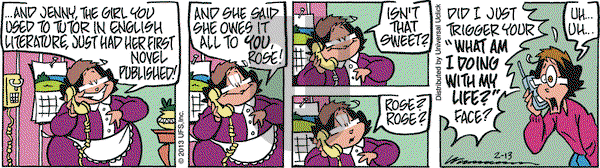 Rose is Rose on Wednesday February 13, 2013 Comic Strip