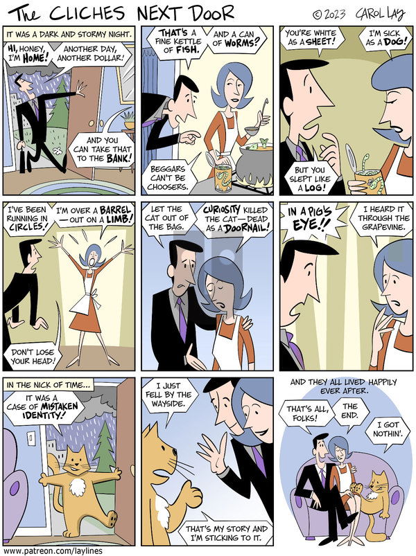 Lay Lines - Monday January 23, 2023 Comic Strip