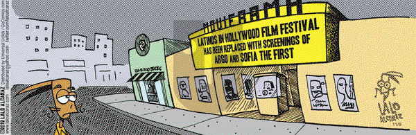 La Cucaracha on Friday November 9, 2012 Comic Strip