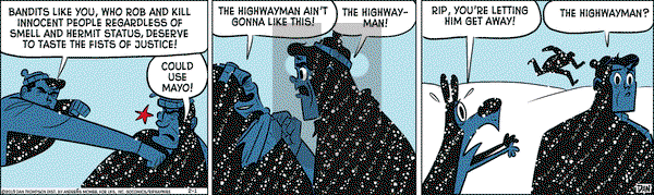 Rip Haywire on Friday February 1, 2019 Comic Strip