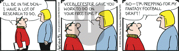The Born Loser on Monday September 2, 2019 Comic Strip