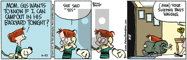 Red and Rover on Friday June 23, 2000 Comic Strip