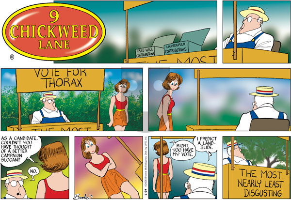 9 Chickweed Lane on Sunday June 29, 2008 Comic Strip