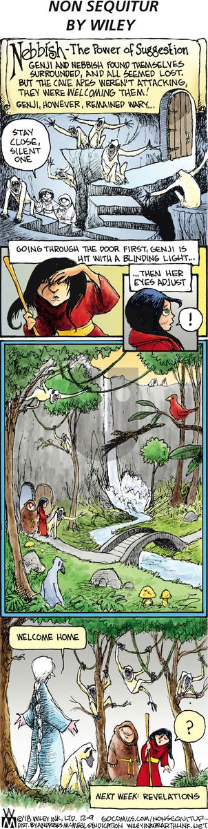 Non Sequitur on Sunday December 9, 2018 Comic Strip