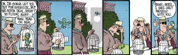 Monty on Tuesday April 4, 2017 Comic Strip