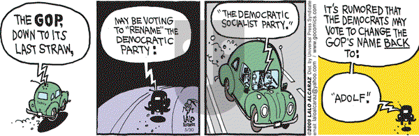La Cucaracha on Saturday May 30, 2009 Comic Strip